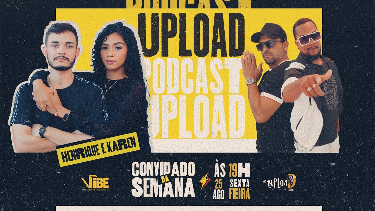HENRIQUE E KAREN  - Upload Podcast #084