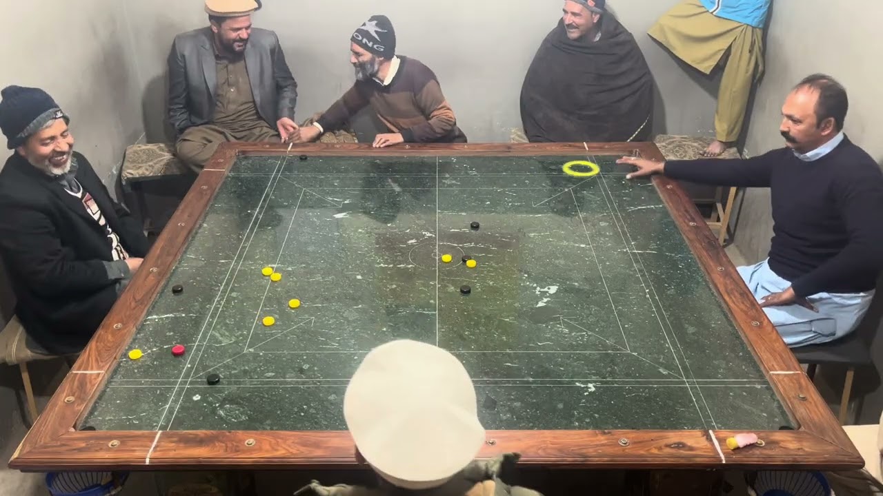 Double🇵🇰 challenge match4️⃣🏆 players😱🔥😱🔥😱 Zakir Bhai vs chanzeb 🇵🇰￼#carrom #viral video