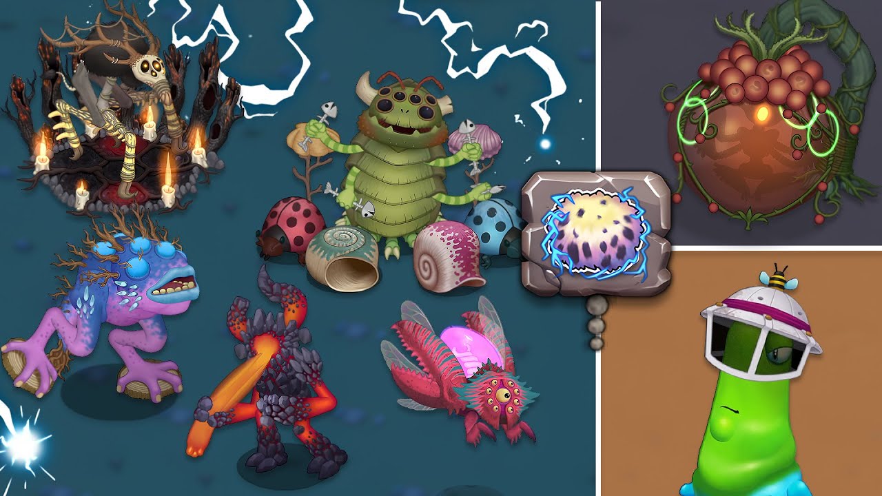 All Epic Wublins, Rare Spytrap, Echoes of Eco - All Animations & Inventories (My Singing Monsters)
