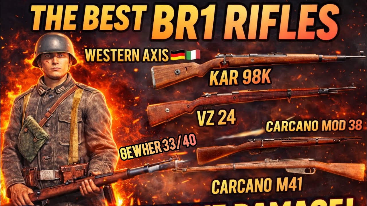 ENLISTED | BEST BR1 RIFLE (Germany/Italy)