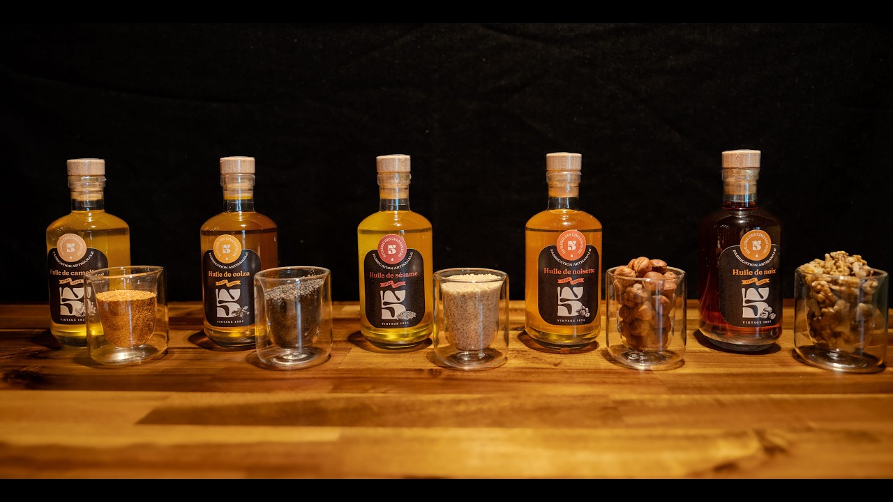 Huilerie des 5 Saveurs – Le Savoir-Faire Artisanal | Pressage Traditionnel & Huiles Gourmandes