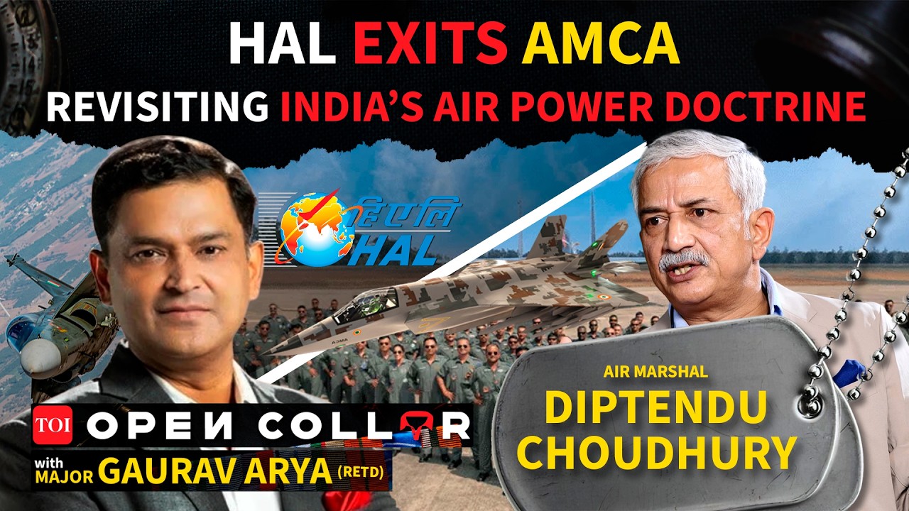 HAL Out of AMCA: The Strategic Reset of India’s Air Power Doctrine | Open Collar EP#6