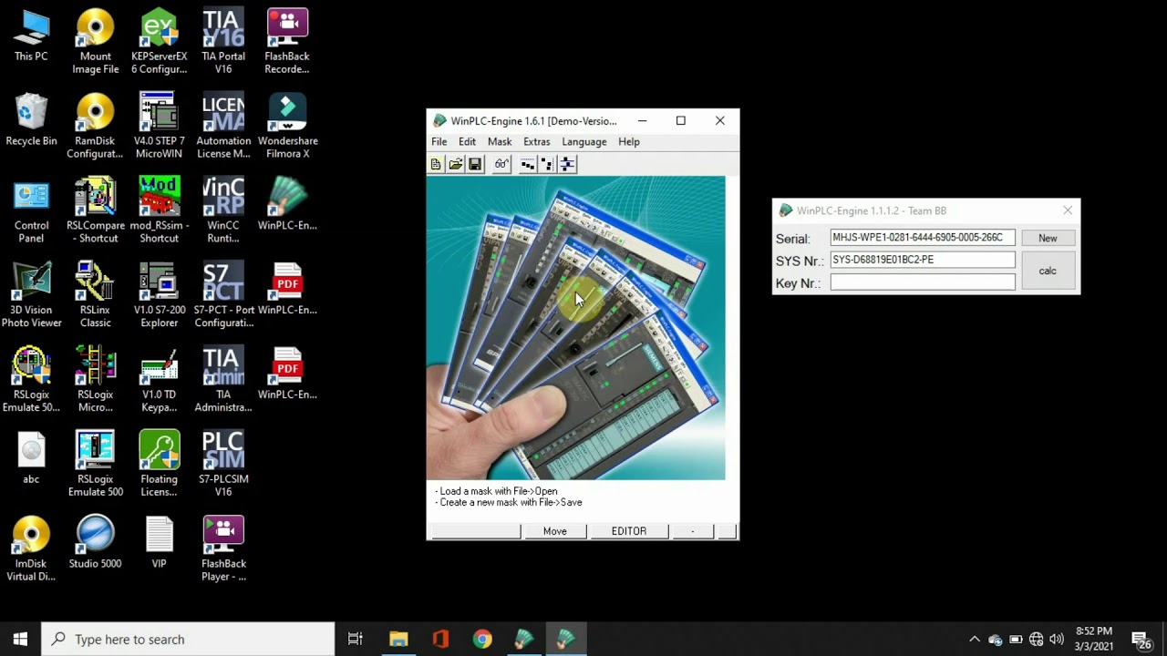How to Install and Register WinPlc Engine?