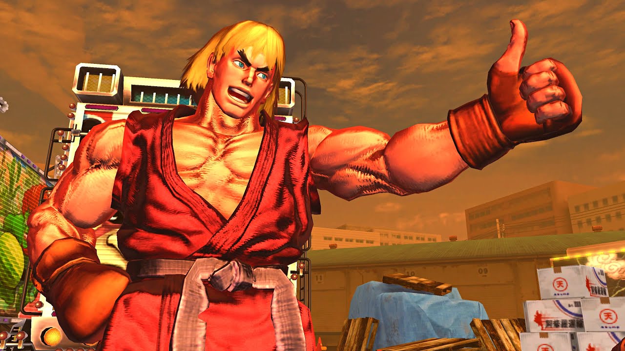 RYU & KEN vs KAZUYA & KING || STREET FIGHTER X TEKKEN [ 4K Ultra HD ] #streetfighterxtekken
