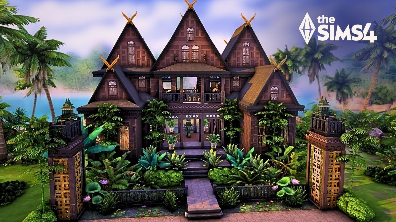 Tomarang Honeymoon Rental 🏝️🐉 | The Sims 4 Speed Build | No CC