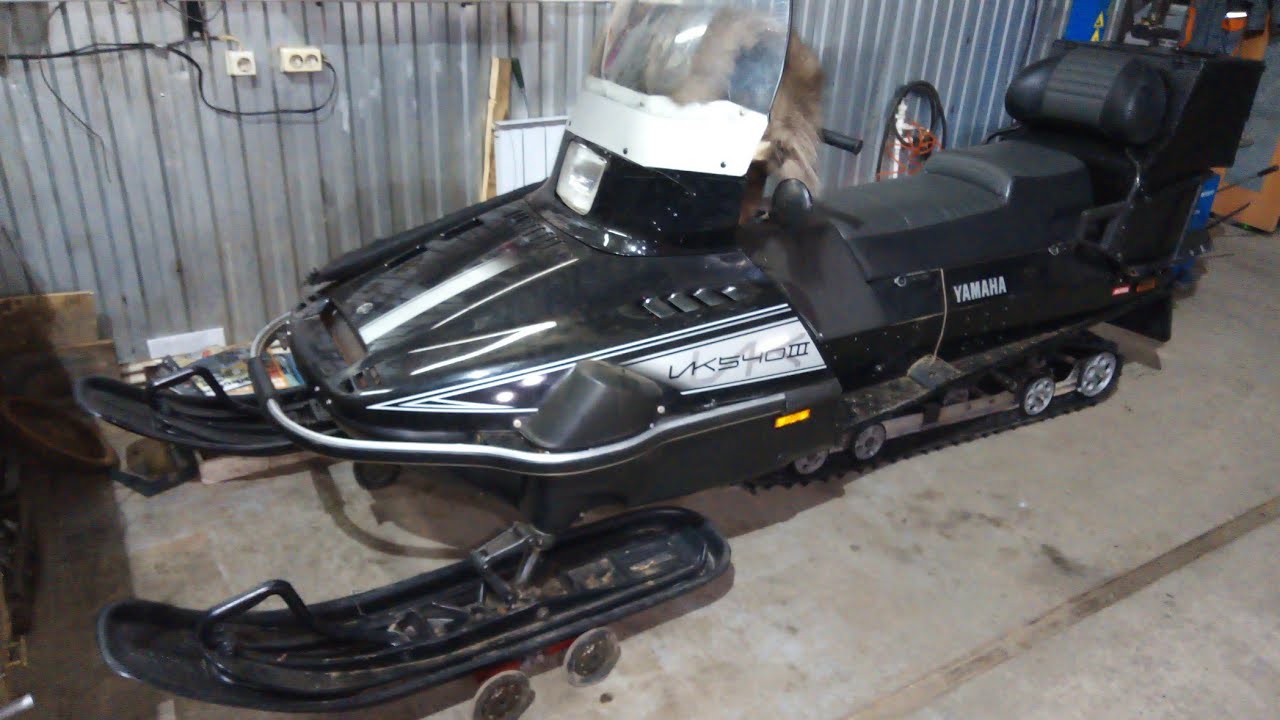 Ямаха с двигателем от бурана, спустя год, осмотр, доработка, подготовка к сезону.