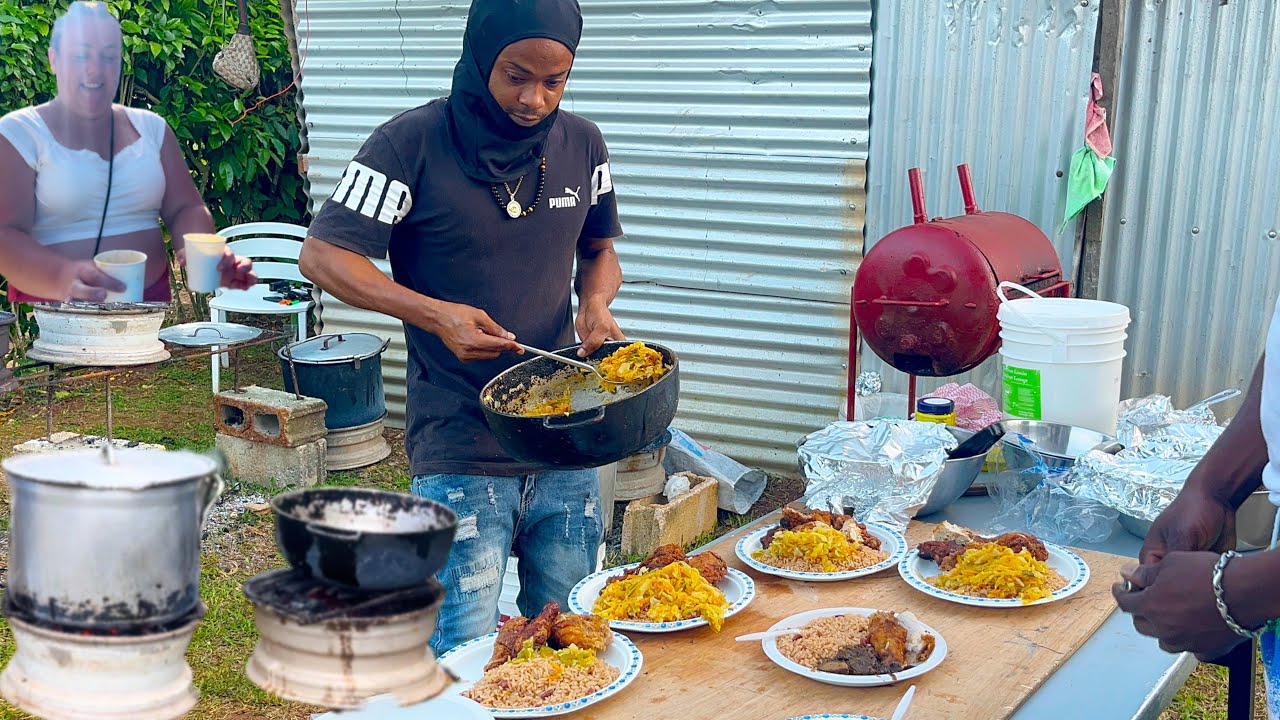 We Booked This Jamaican Chef To Cook At My wife Birthday Party Would You believe Him Did this