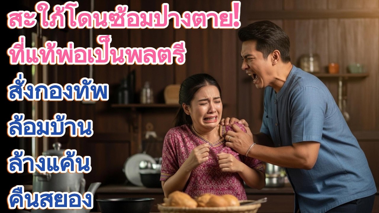 สะใภ้โดนซ้อมปางตาย! ที่แท้พ่อเป็นพลตรี สั่งกองทัพล้อมบ้านล้างแค้นคืนสยอง