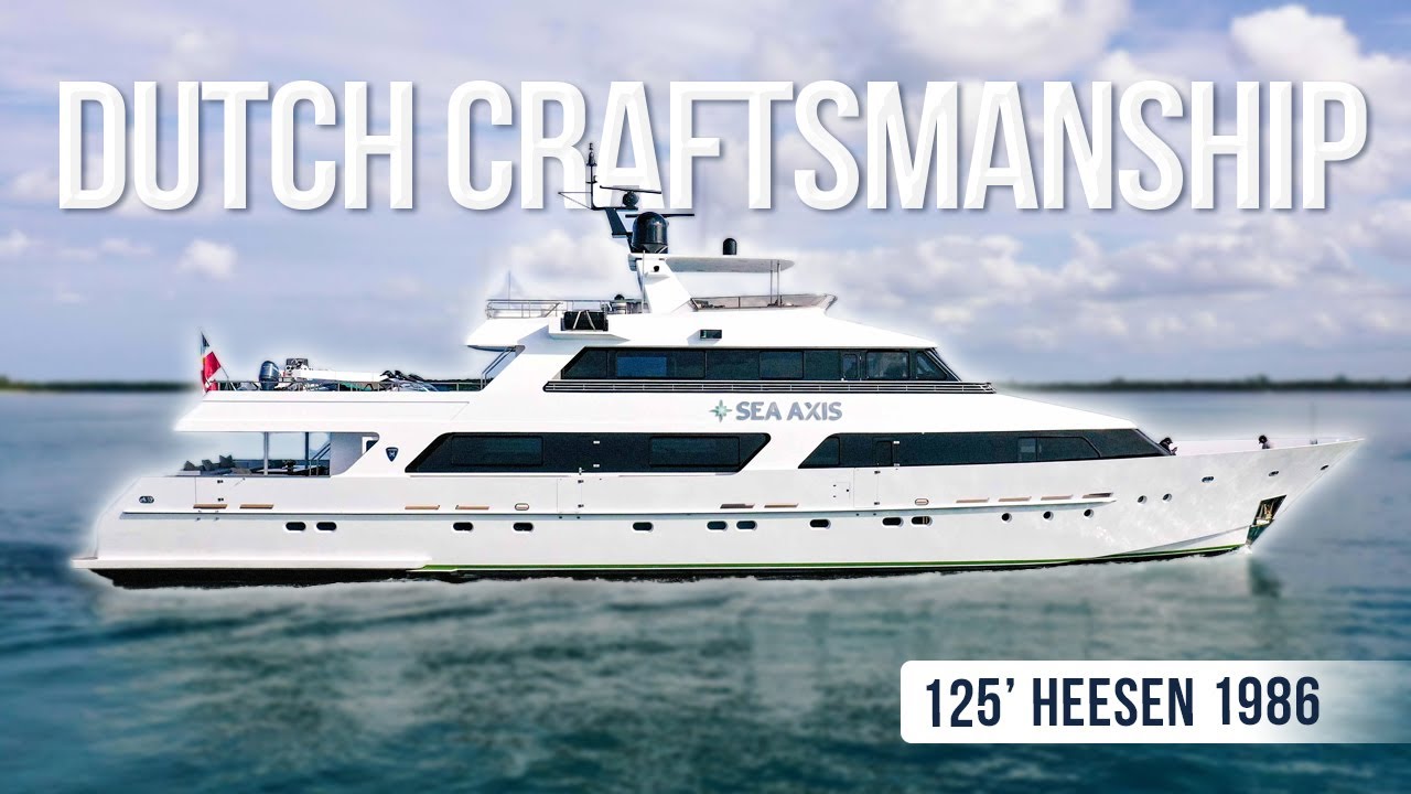 An Exceptional 125 Heesen 1986 [SEA AXIS]