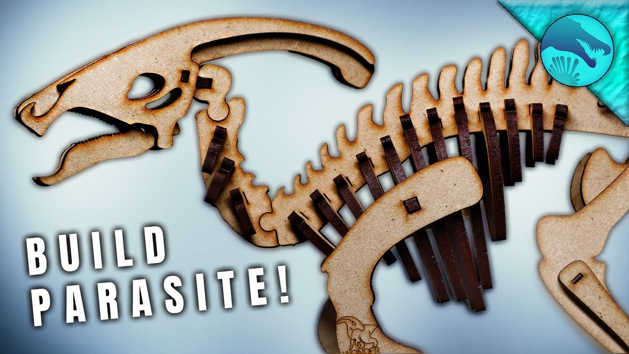 🦴 I BUILT a Parasaurolophus! || Wonder Wooden Model Review