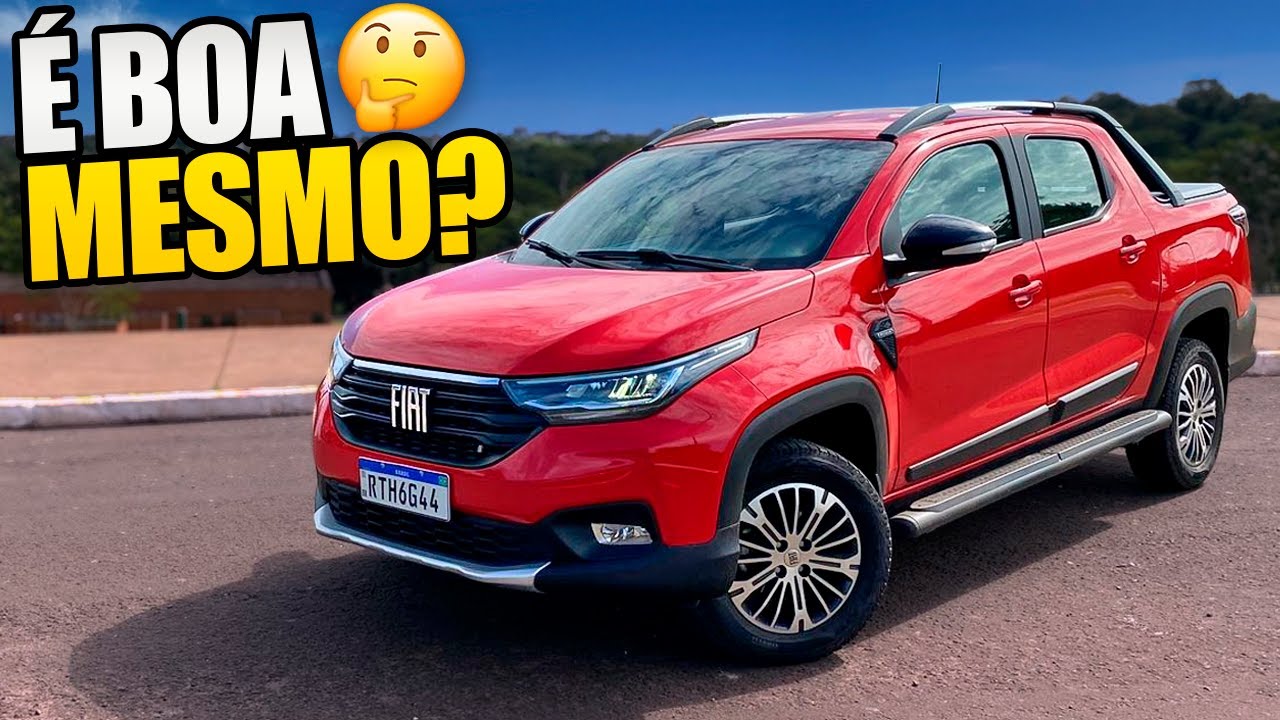 PRIMEIRO CONTATO COM A FIAT STRADA RANCH AUTOMÁTICA!!