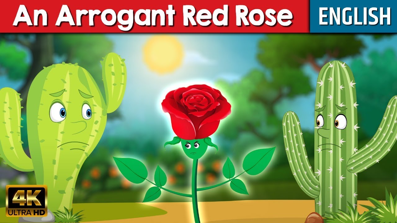 An Arrogant Red Rose - Story In English | Moral Stories | Bedtime Stories | English Fairy Tales