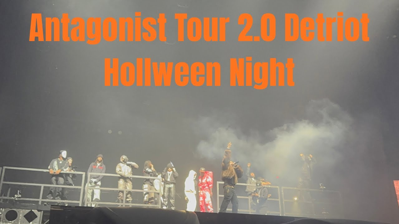 Antagonist 2.0 Tour Detroit Halloween Night (Playboi Carti, Ken Carson, Destroy Lonely, and More) 