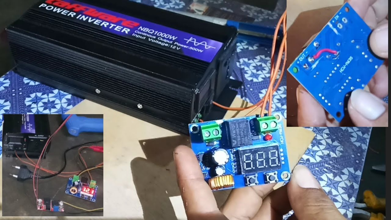 modif LVD untuk beban pemakaian inverter !! tanpa harus menggunakan relay tambahan untuk PLTS