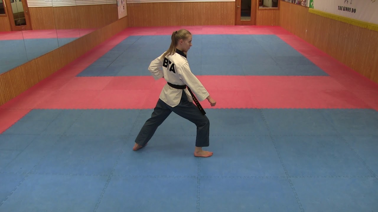 Taekwondo Poomsae Kibon 1 TKD Form