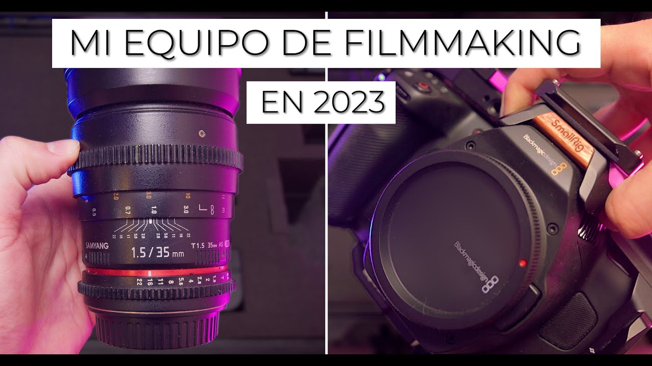 Mi equipo de vídeo profesional para 2023 | BMPCC 6K Pro Kit | ¿Qué llevo en mi Pelican Case?