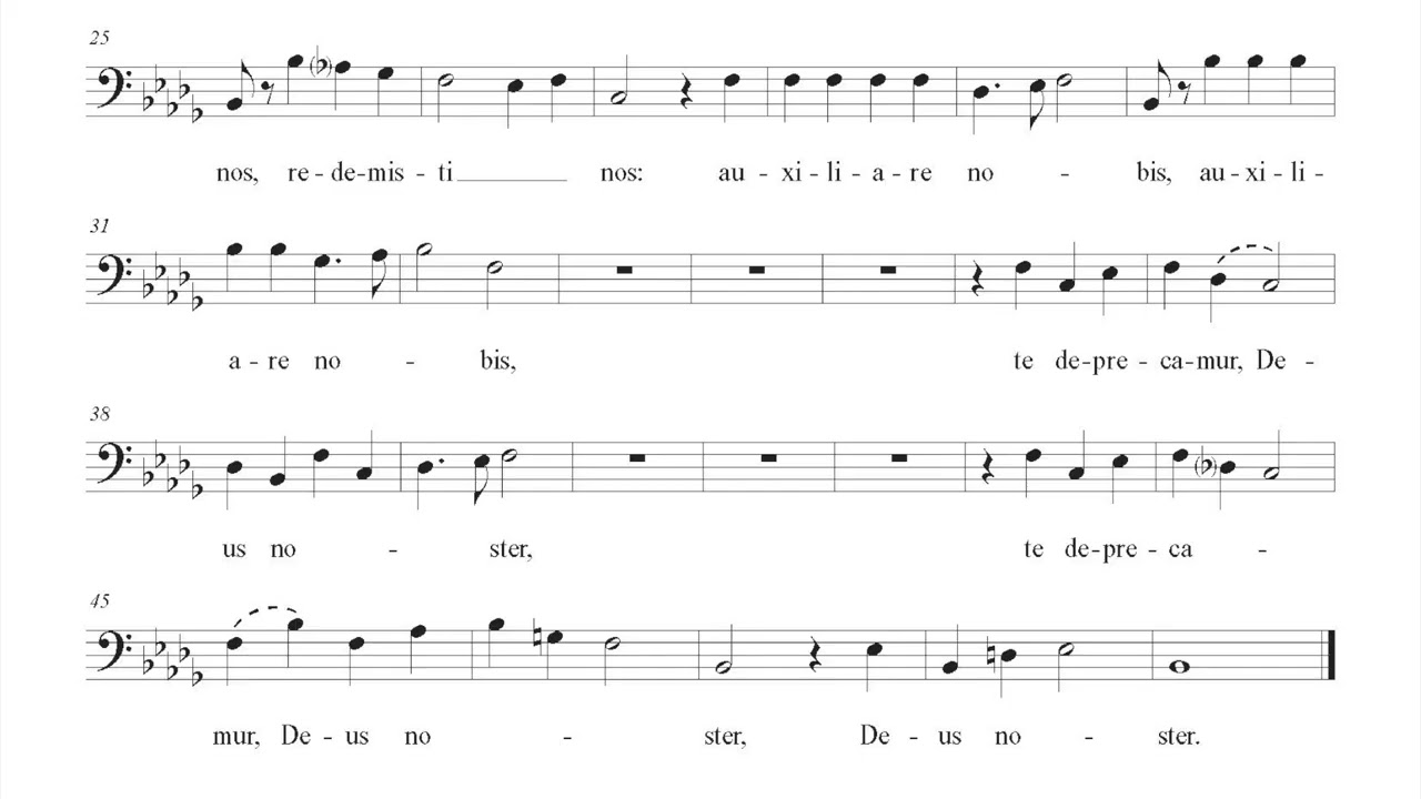 Salvator Mundi Tallis   Bass