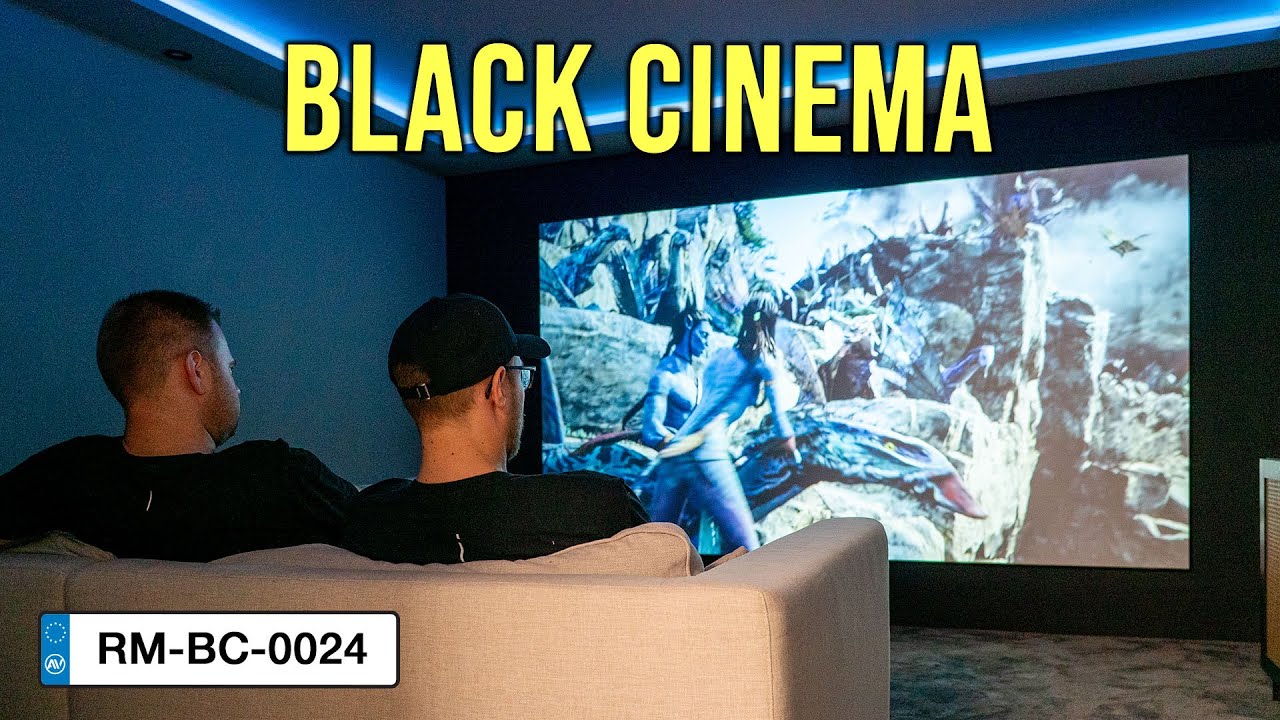 Großes Kino im kleinen Keller - Black Cinema made by AVITECT [RM-BC-0024]
