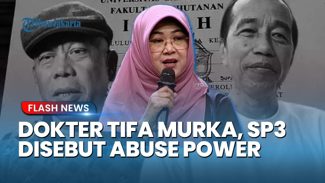 Dokter Tifa Ngamuk! Sebut SP3 Eggi Sudjana Sebagai Bentuk Penyalahgunaan Kekuasaan