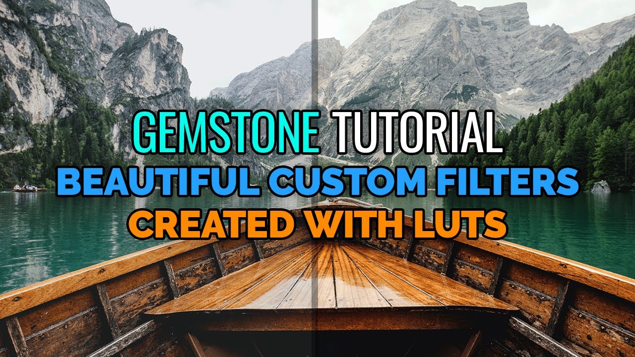 Create Beautiful Custom Filters Using Gemstone - Tutorial