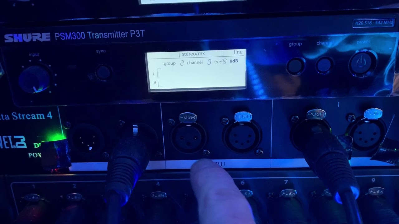 WTT 018 DMX Distribution Chauvet Data Stream 4