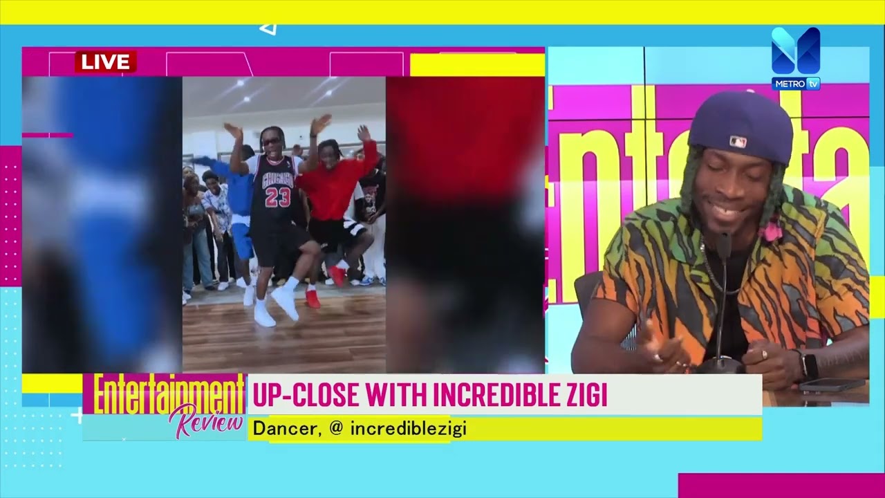 Up-close with INCREDIBLE ZIGI, Dancer | #EntertainmentReview