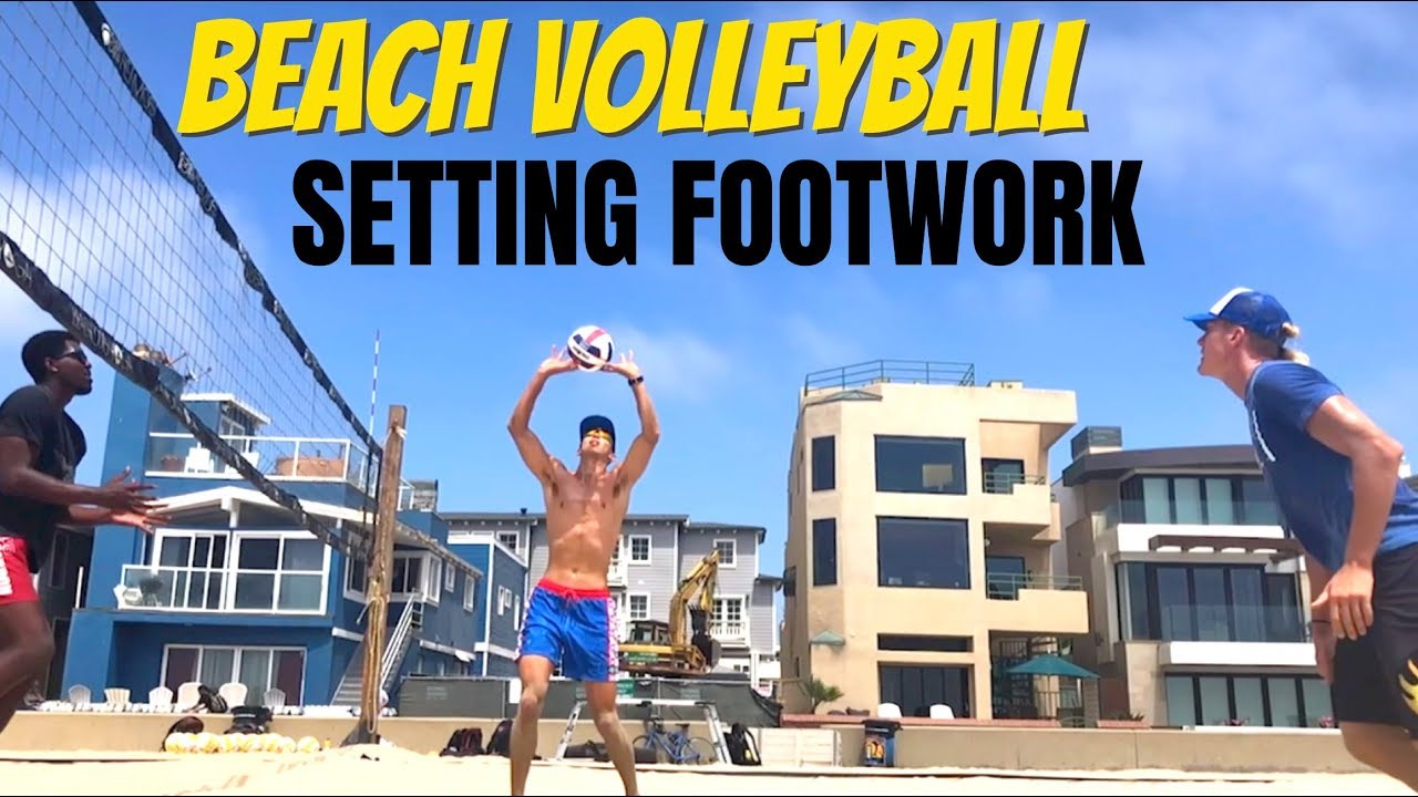 Setting for Beach Volleyball | Footwork Drills