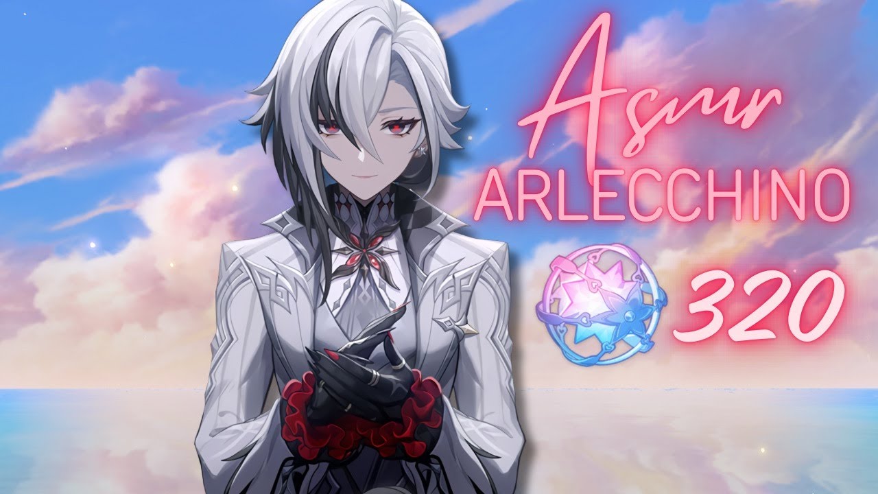 ASMR | 320 Pulls for Arlecchino and Your Relaxation ♥