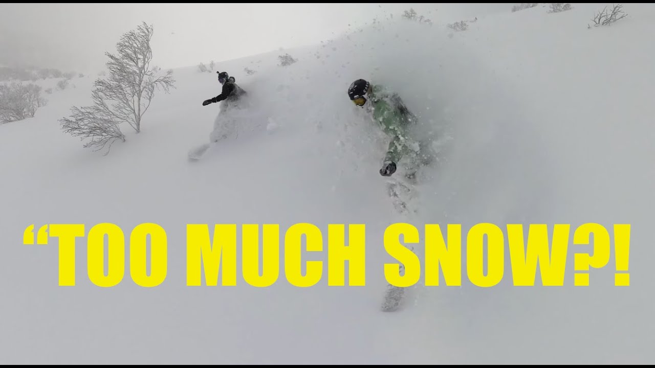 Too much Snow? “Riding Niseko’s Peak on the Deepest Day of the Year!”