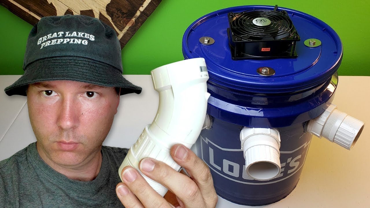 DIY Air Conditioner - Homemade Bucket Air Cooler w/ variable speed (Deluxe Version!)