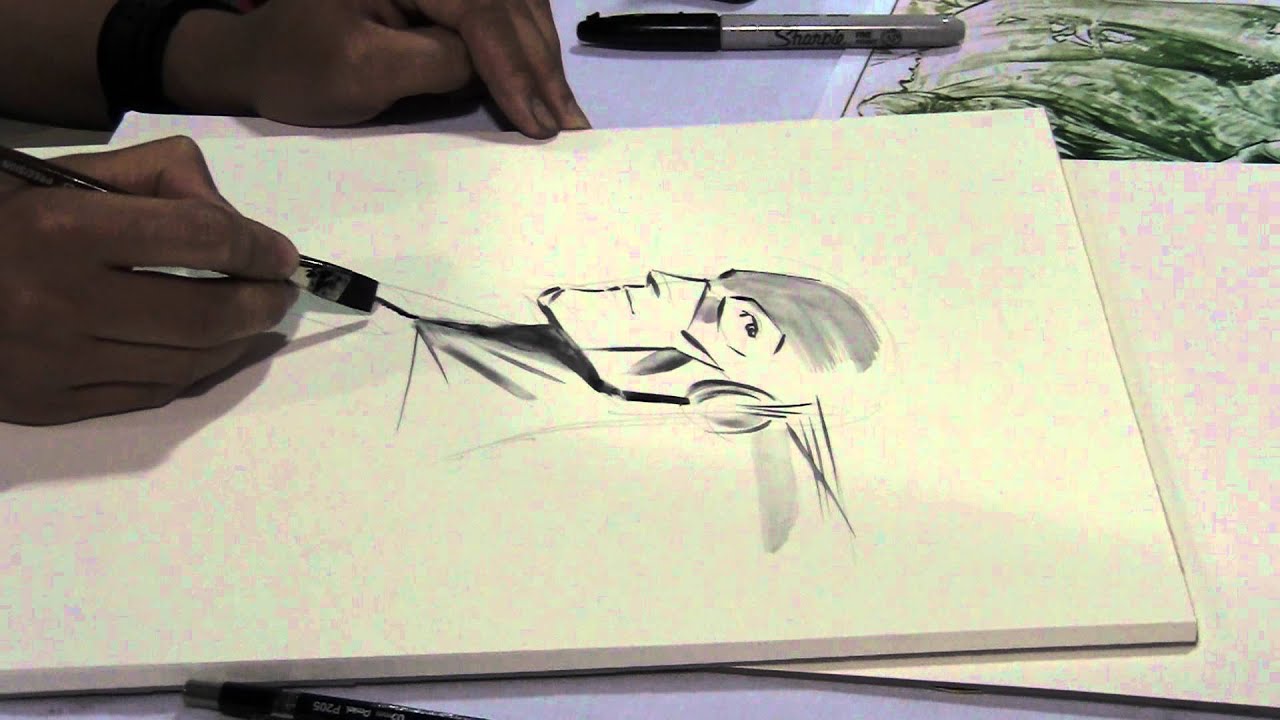 Francis Manapul Paints The Flash