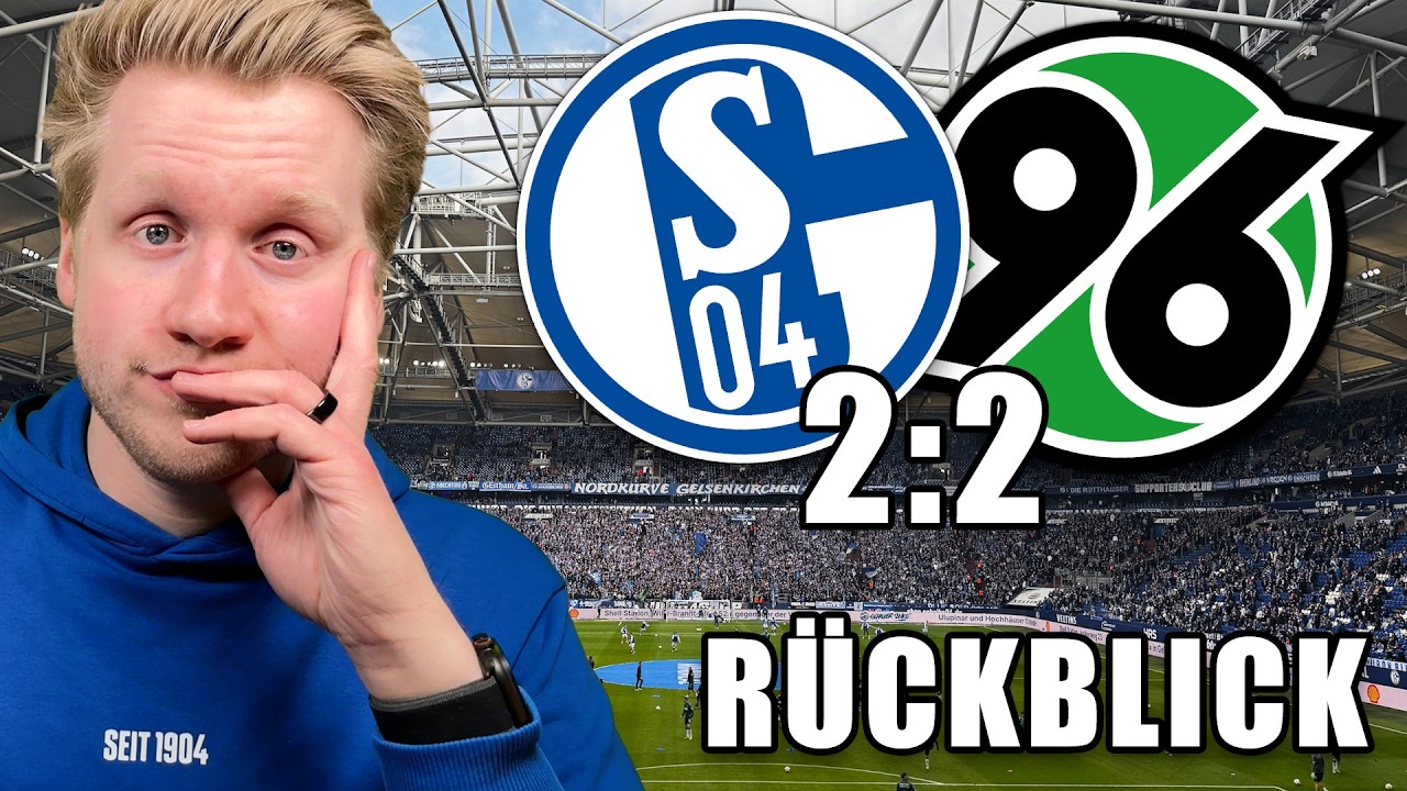 SCHALKE vs. HANNOVER 2:2 | Dzeko Rote Karte! Last-Minute Ausgleich | 26. Spieltag