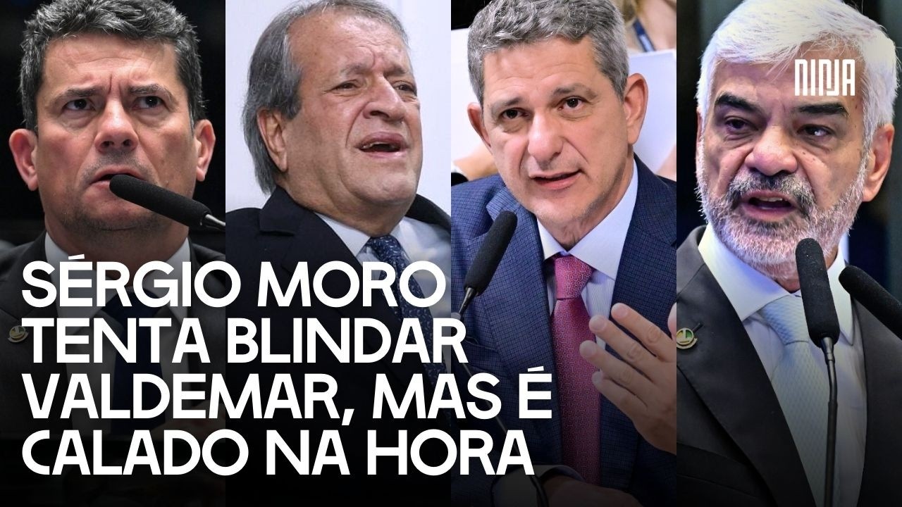 💢Moro tenta blindar Valdemar na CPI e tem expostas ligações criminosas de ex-juiz com Bolsonaro💢