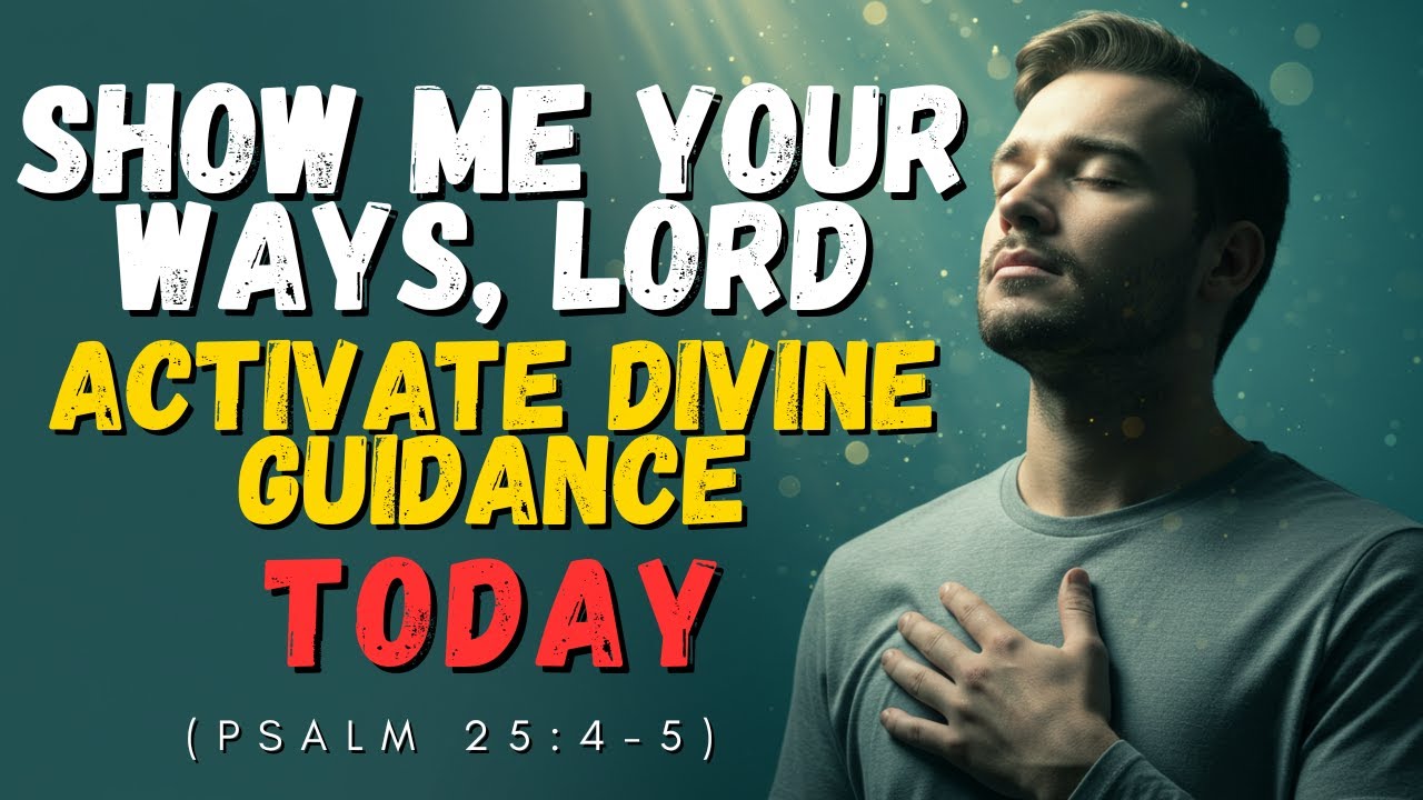 Find Clarity & Peace: Prayer for God's Direction (Proverbs 3) | Faith That Grows