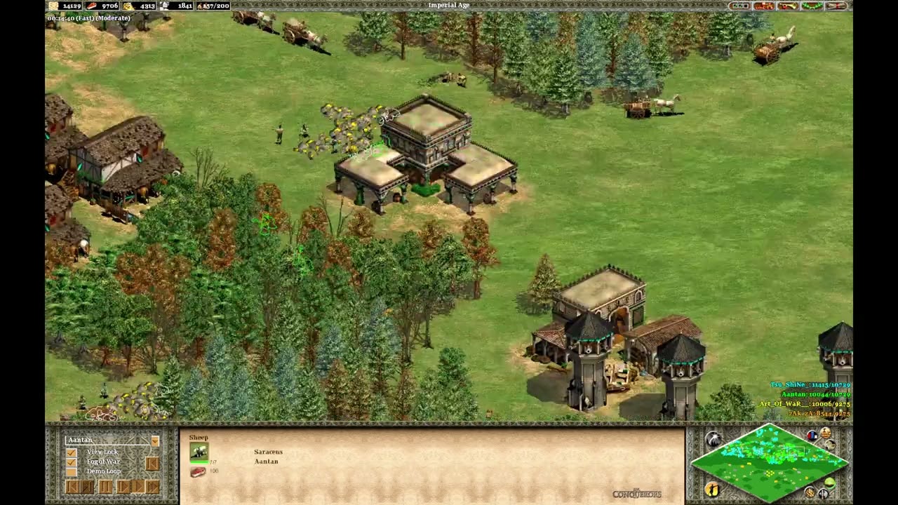 Aantan + Tsu_ShiNe_ vs _Art_Of_WaR__ + zAk_zA (Game 1)