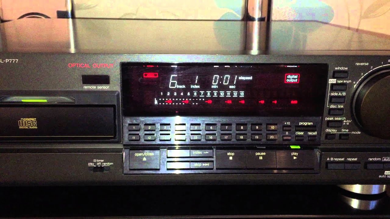 Technics SL-PG500A and Technics SL-P777 demo