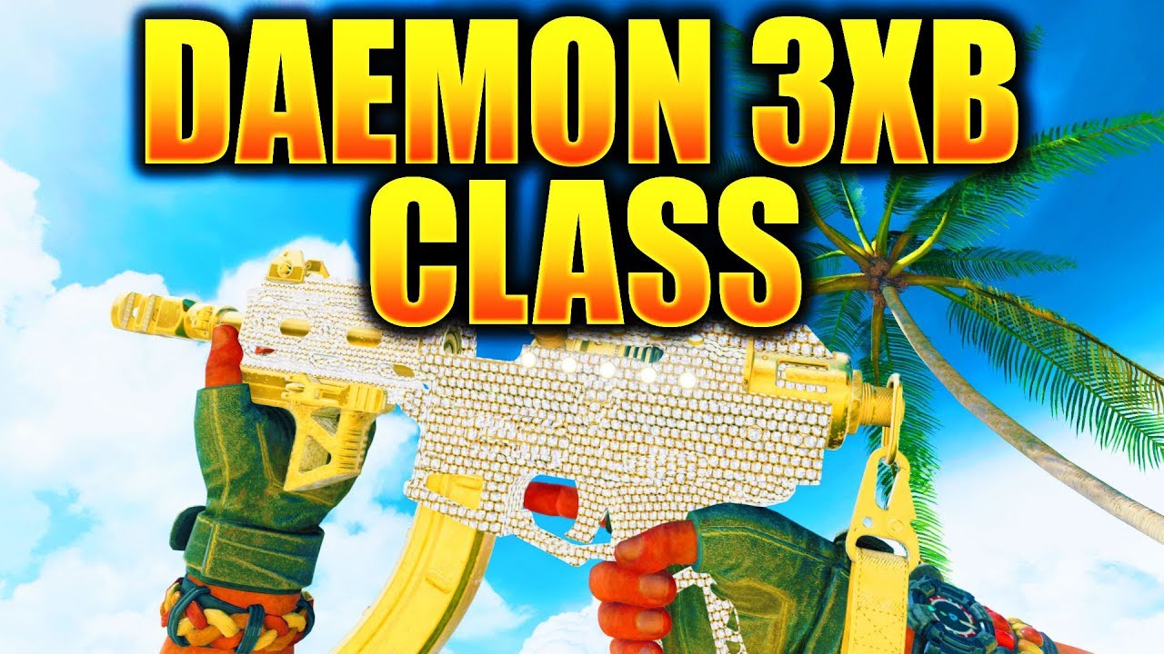 OVERPOWERED DAEMON 3XB CLASS SETUP after 1.10 UPDATE in COD BO4 (BEST DAEMON 3XB CLASS SETUP in BO4)