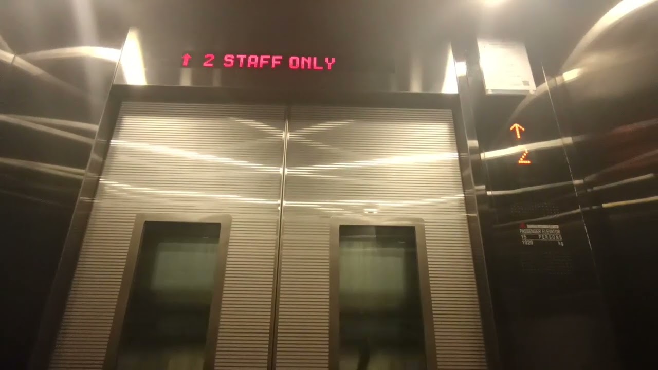 Shanghai Mitsubishi Elevator at Tuas Bus Terminal