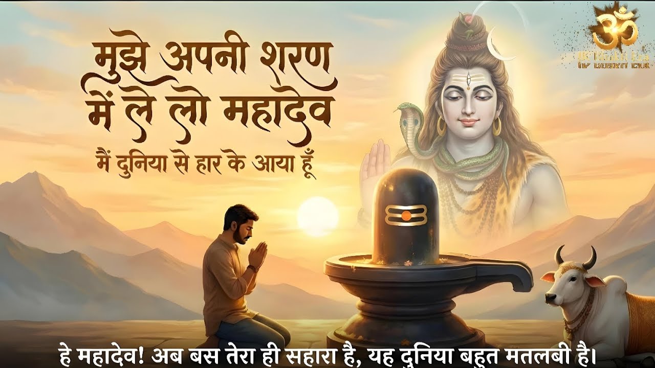 जब हर उम्मीद टूट जाए, तो ये भजन सुनें 🙏 | मुझे अपनी शरण में ले लो महादेव 😭 | New Shiv Bhajan 2026