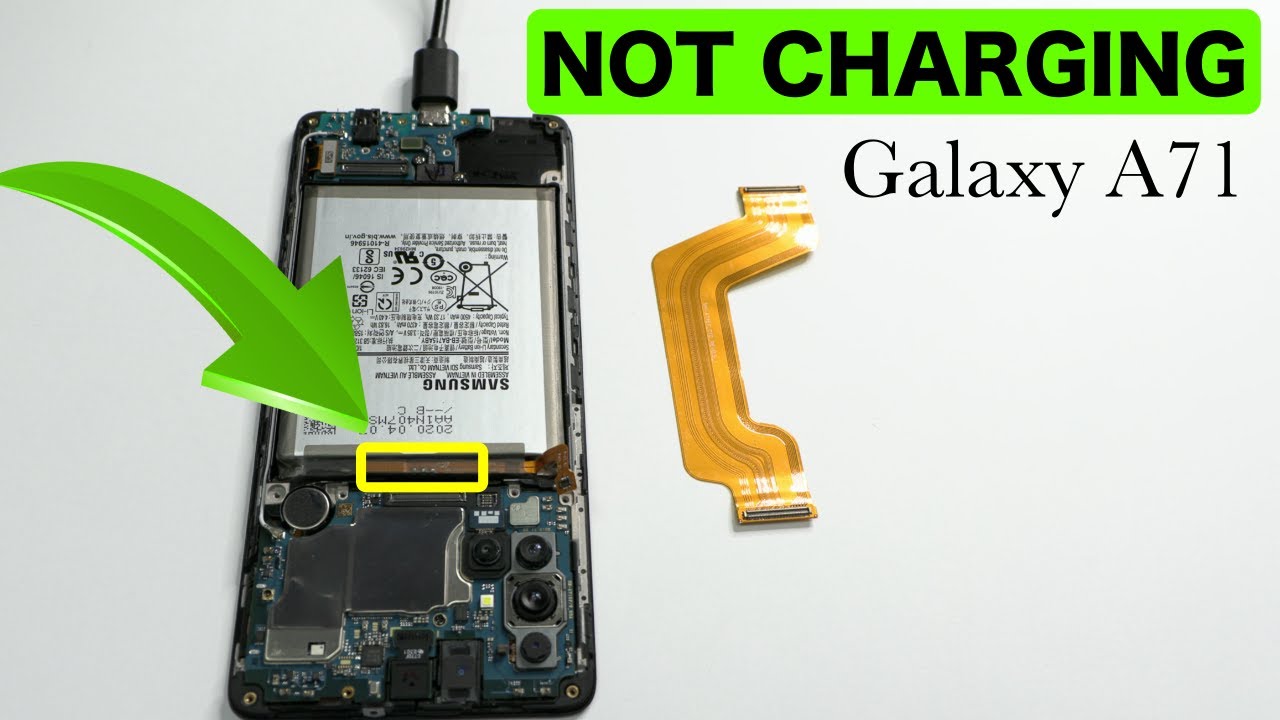 Samsung A71 Charging Issue Solved ✅ ¿Planned Obsolescence?!