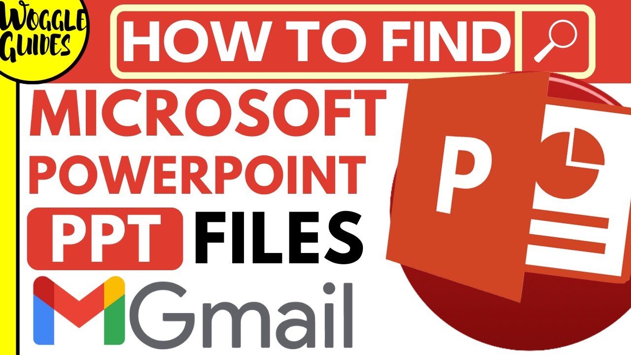 Как найти файлы Microsoft PowerPoint в Gmail