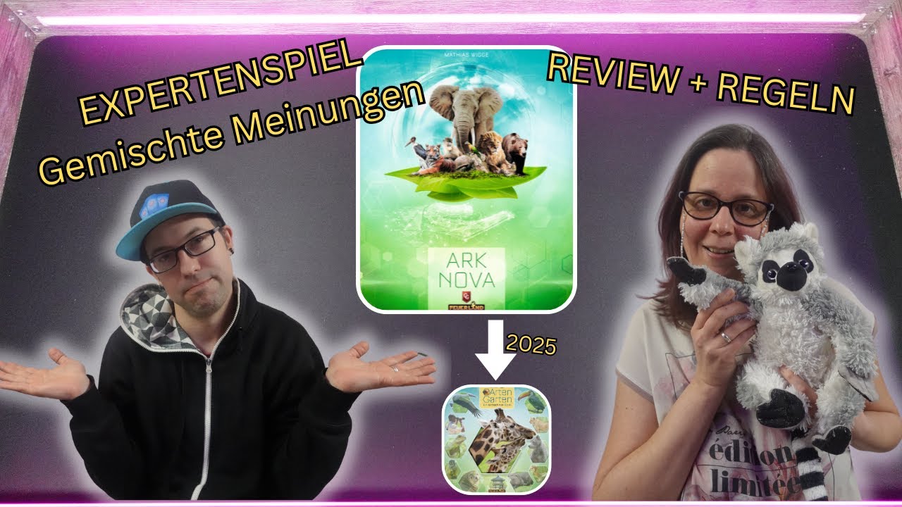 Expert board game Arche Nova NEW opinion before species garden?
