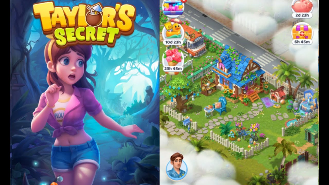 Taylor's Secret: Merge Story | 🍦Level 9-10 🍹Part 7 🌮🥙