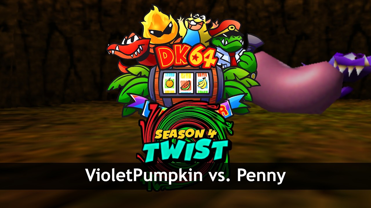 DK64 Randomizer | S4 weekly race with a twist | VioletPumpkin vs Penny