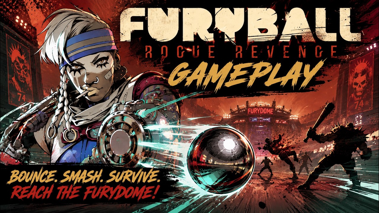 Furyball Rogue Revenge Gameplay | Pinball Meets Brutal Action Roguelite!