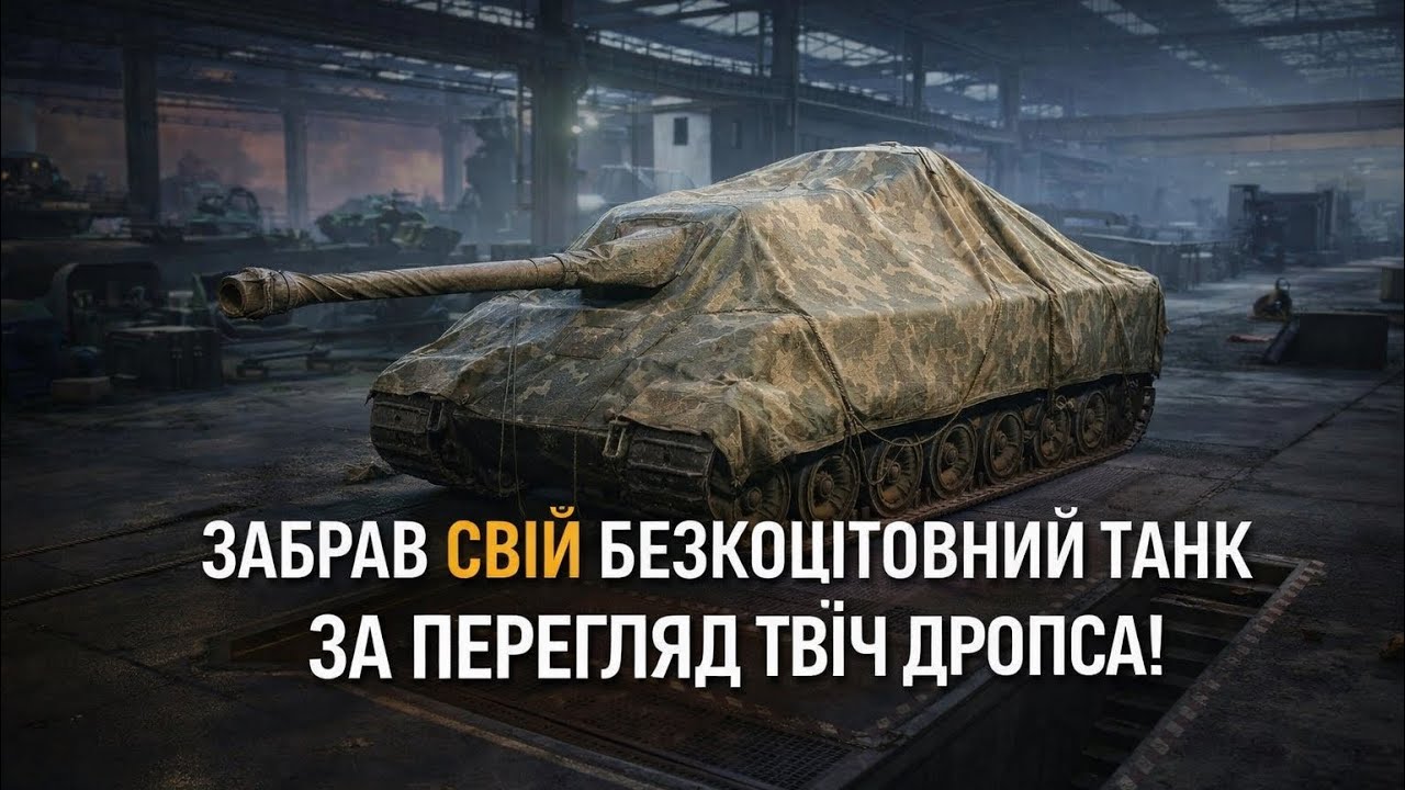 🔥 Забрав БЕЗКОШТОВНИЙ танк за перегляд Twitch Drops | World of Tanks