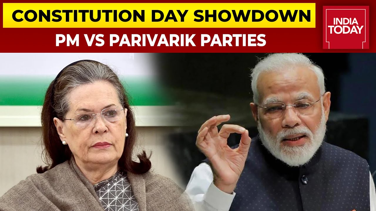 PM Modi Attacks Gandhis Over Parivarvaad, Several Opposition Parties Boycott Parliament Event Today