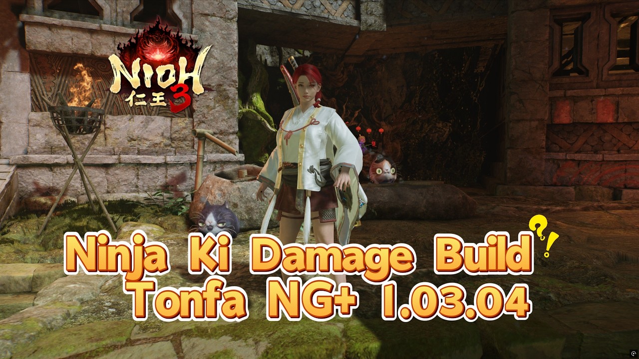 Nioh 3: Ninja Ki Damage Build, Тонфа NG+ 1.03.04