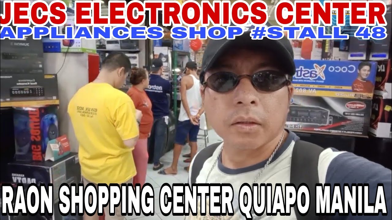 HANAP NYO BA MGA MURA AT QUALITY NA APPLIANCES, SPEAKER ETC.JECS ELECTRONICS CENTER APPLIANCES SHOP 