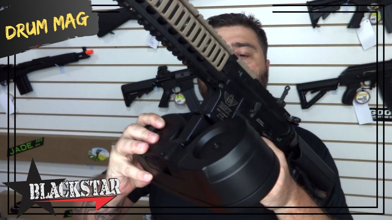 AIRSOFT - DRUM MAG - ASSAULT COM DRUM É SUPORTE?